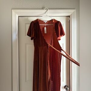 Baltic Born Rust Maxi Dress Brand New